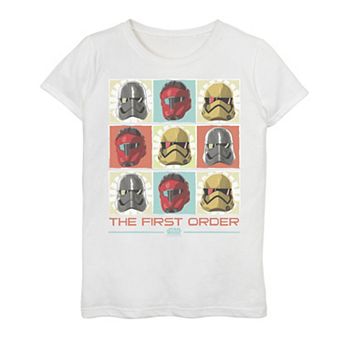 Girls 7-16 Star Wars Resistance First Order Troopers Y1 Graphic Tee