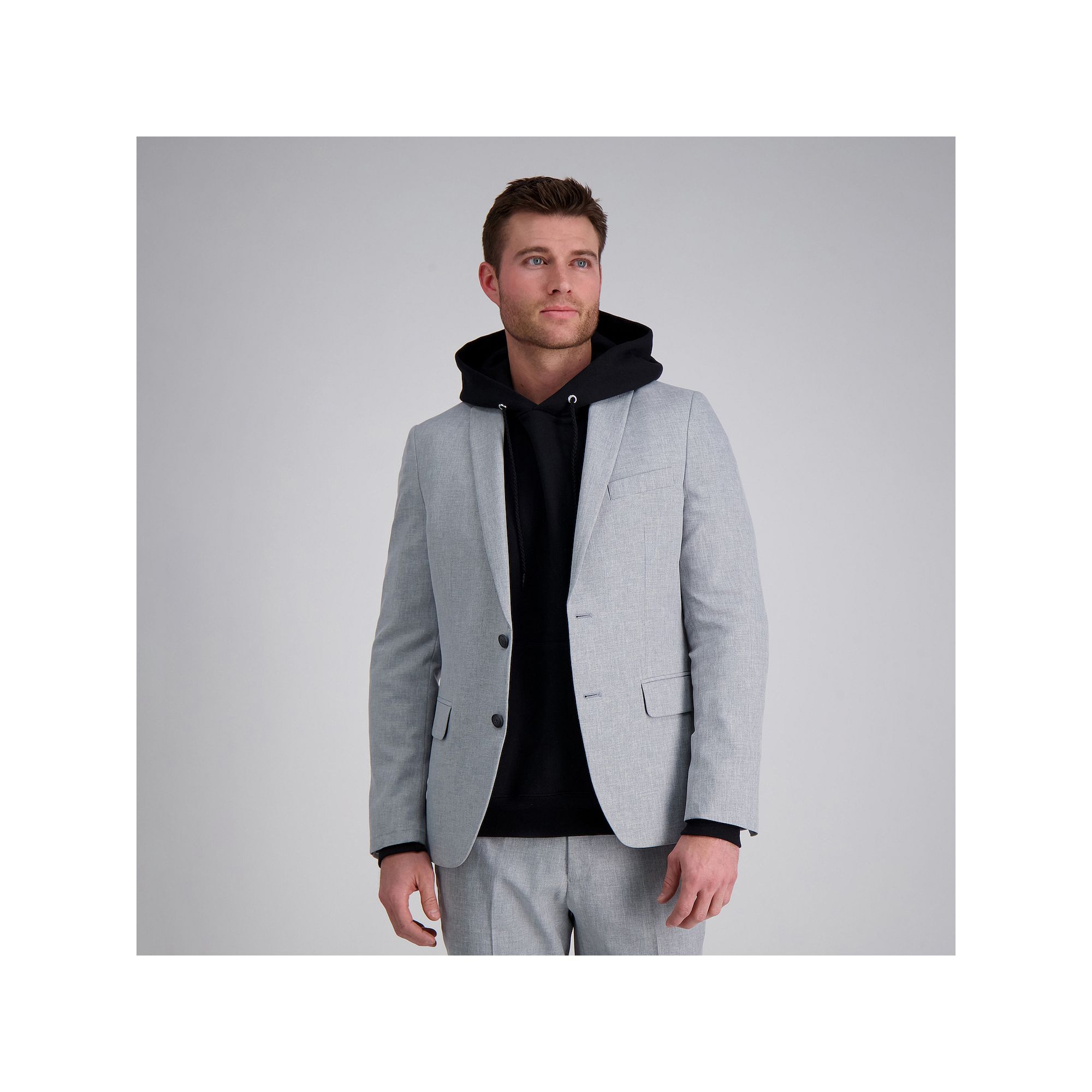 Mens Haggar® Smart Wash Repreve® Slim-Fit Suit Jacket, Size: 36 Short, L