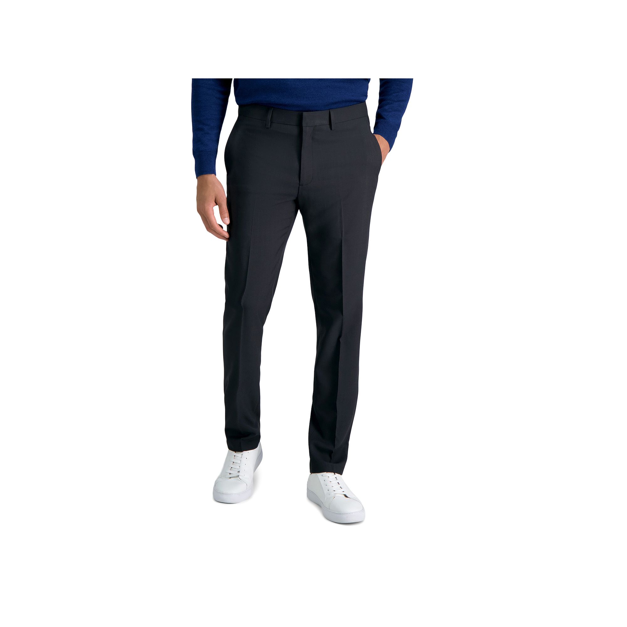 Mens Haggar® Smart Wash® Repreve® Slim-Fit Suit Pants, Size: 30X30, Gre
