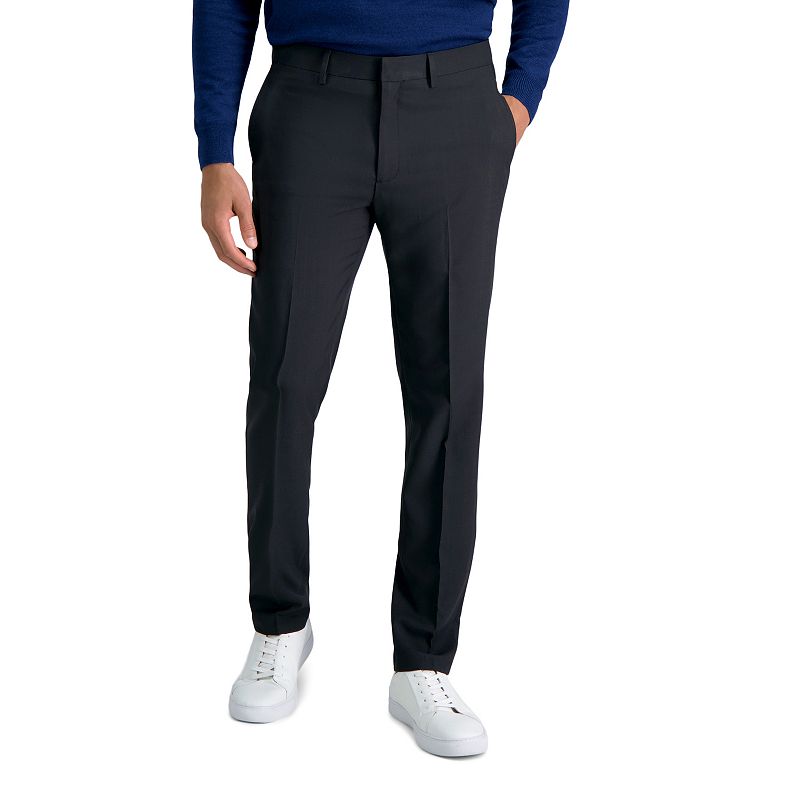 Men's Haggar® Smart Wash® Repreve® Slim-Fit Suit Pants, Size: 33X30, Grey