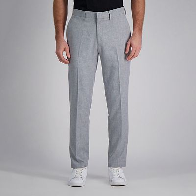 Haggar Men's Smart Wash Repreve Slim Fit Suit Pant, Grey, 34 x 29