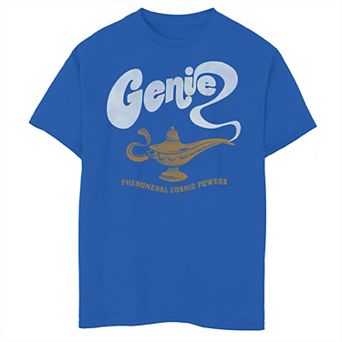 Disney's Aladdin Live Action Boys 8-20 Genie Phenomenal Cosmic Powers Graphic Tee