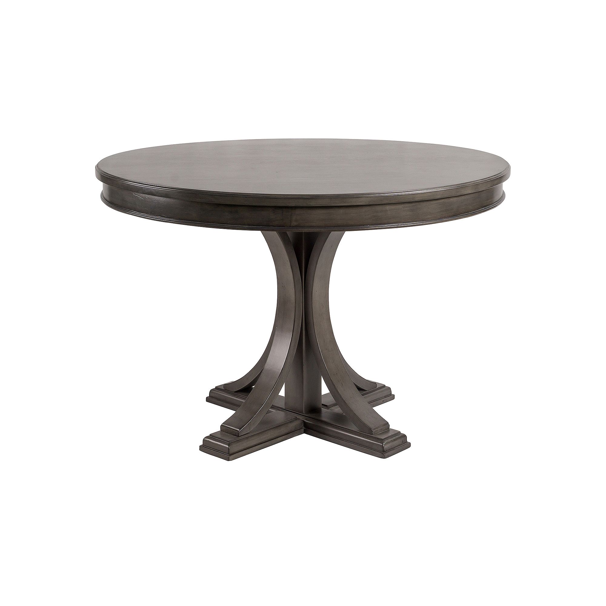 Madison Park Signature Helena Round Dining Table, Gray