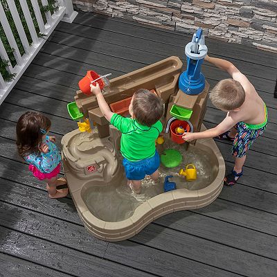 Step2 Pump newest & Splash Discovery Pond Water Table Outdoor Water Toy with Water Pump