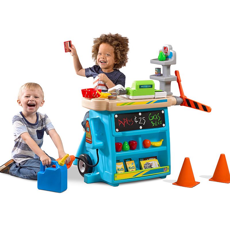 Step2 Stop & Go Mobile Market Roleplay Toy, Multicolor