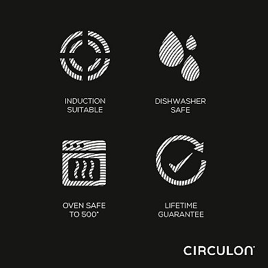 Circulon SteelShield S-Series 10-pc. Stainless Steel Nonstick Cookware Set