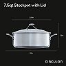 Circulon SteelShield S-Series 7.5-qt. Stainless Steel Nonstick Stockpot