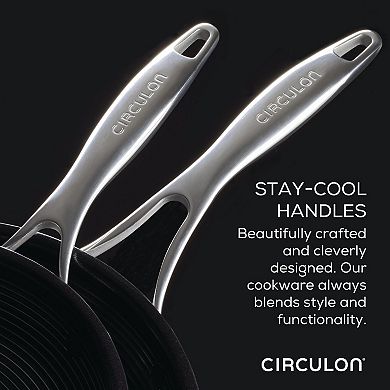 Circulon SteelShield C-Series 2-pc. Tri-Ply Clad Nonstick Frypan Set
