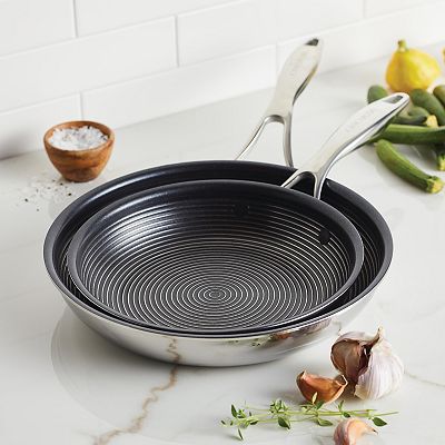 Circulon® SteelShield C-Series 2-pc. Tri-Ply Clad Nonstick Frypan Set