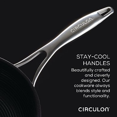 Circulon SteelShield C-Series 12.5-in. Tri-Ply Clad Nonstick Frypan