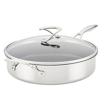 Circulon® SteelShield C-Series 5-qt Tri-Ply Clad Nonstick Saute Pan with Lid