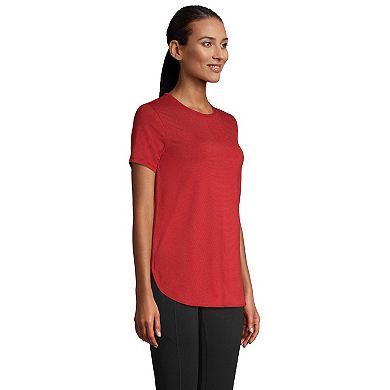 Petite Lands' End Moisture-Wicking UPF 50 Tunic Tee