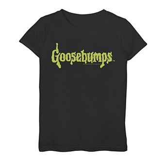 Girls 7-16 Goosebumps Classic Slim Title Graphic Tee