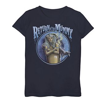 Girls 7-16 Goosebumps Return Of The Mummy Cover Poster Graphic Tee