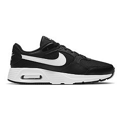 Ladies all outlet black nike trainers