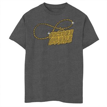Boys 8-20 Fortnite Victory Royale Gold Chain Graphic Tee