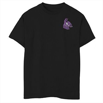 Boys 8-20 Fortnite Llama Pinata Left Chest Graphic Tee