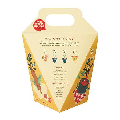Modern Sprout DIY Seed Ball Kit - Pizza Garden