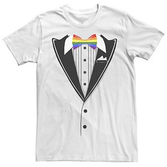 Big & Tall Pride Bowtie Costume Tee