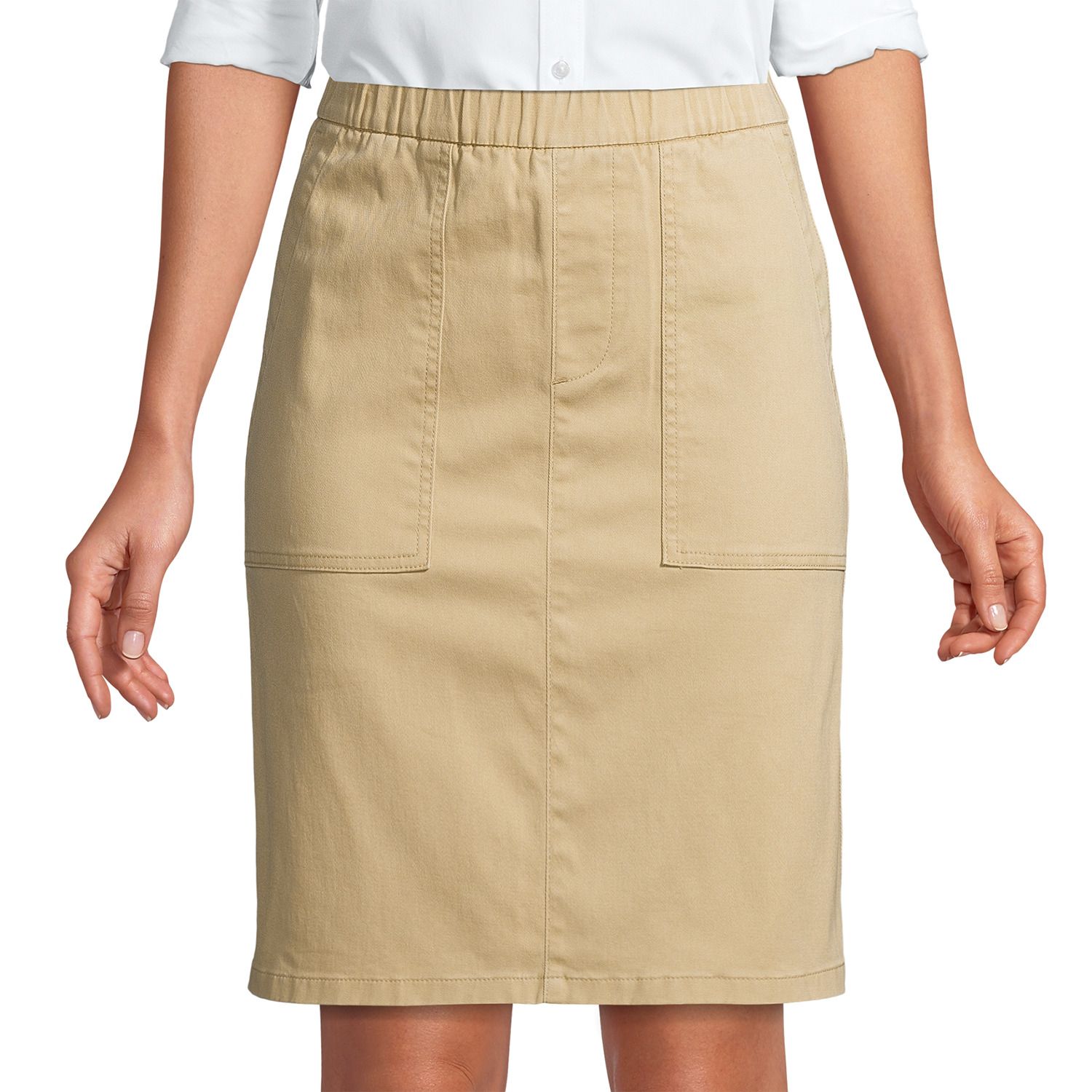 Image for Lands' End Petite Pull On Chino Skort at Kohl's.