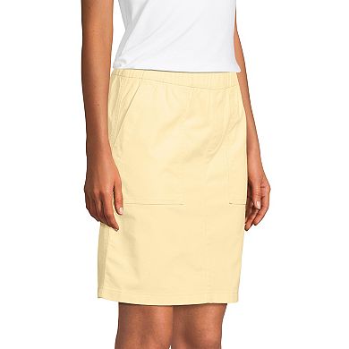 Petite Lands' End Pull On Chino Skort
