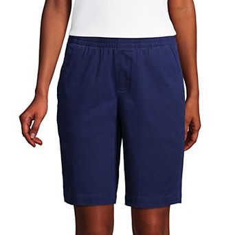 Petite Lands' End Pull-On Chino Bermuda Shorts