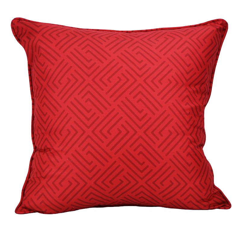 19364721 Donna Sharp Tis the Season Red Pillow, Multicolor, sku 19364721