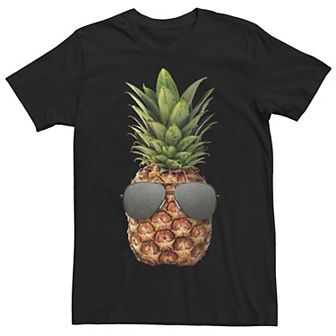 Big & Tall Pineapple Shades Food Tee