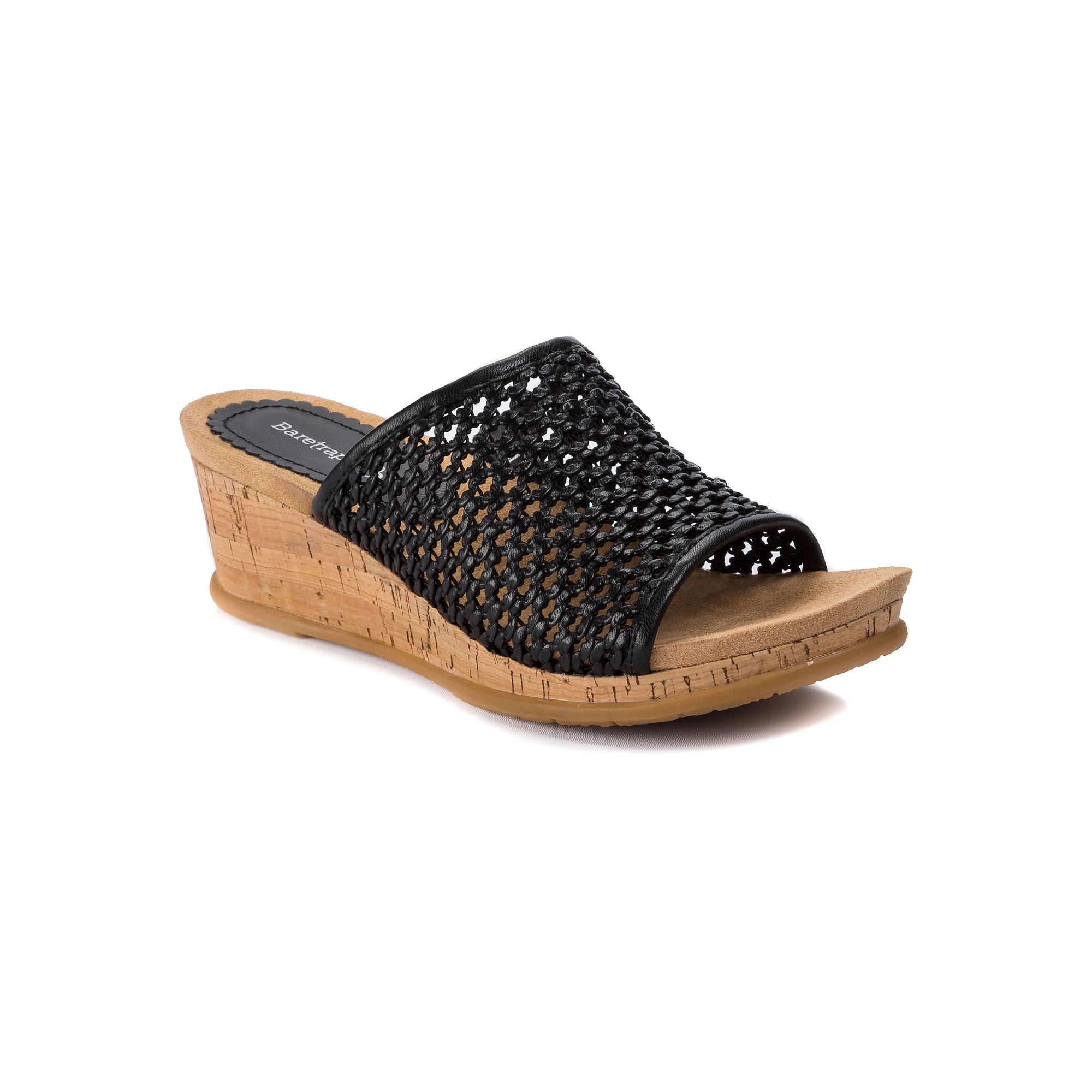 Baretraps Flossey Womens Wedge Sandals, Size: 6, Black