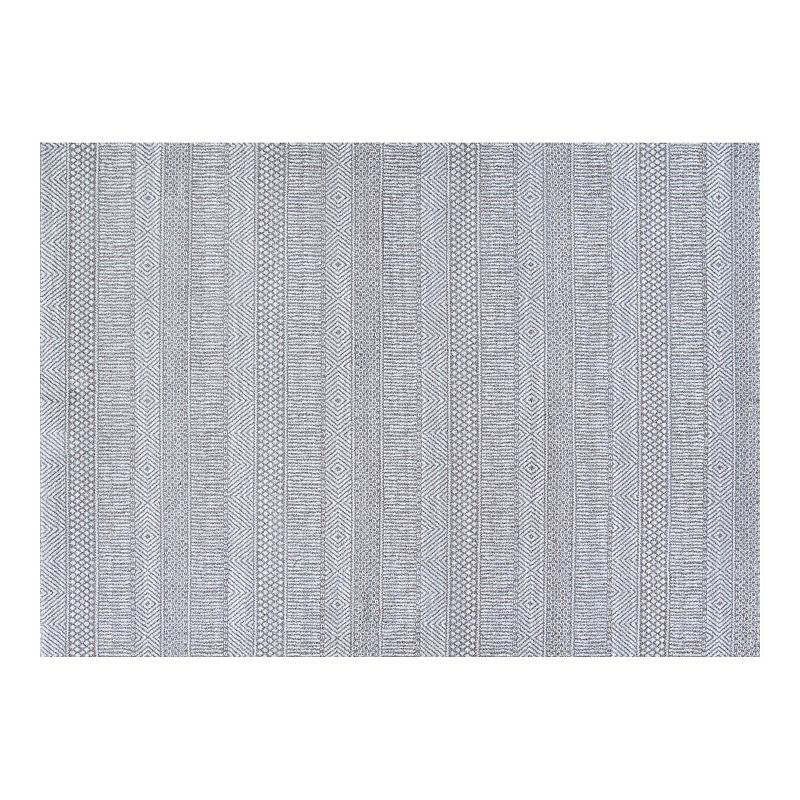 Couristan Nomad Boria Area Rug, Grey, 8X11 Ft