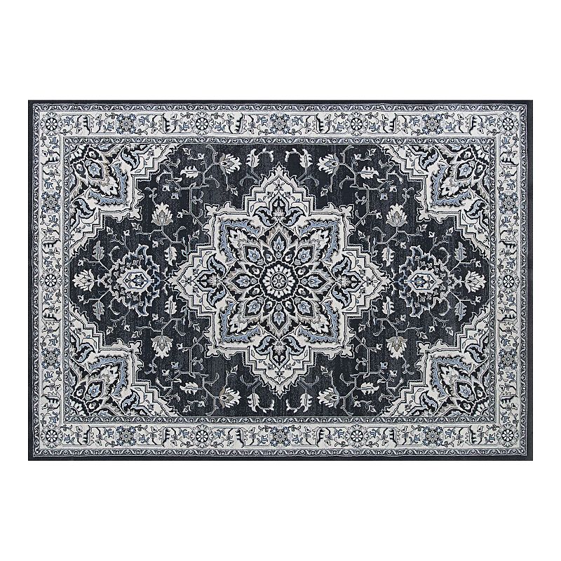 Couristan Sultan Treasures Harish Area Rug, Grey, 8X11 Ft