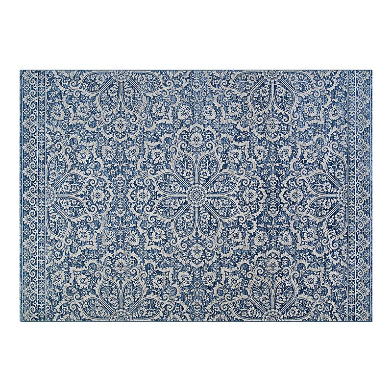 Couristan Sultan Treasures Sofia Area Rug, Blue, 8X11 Ft