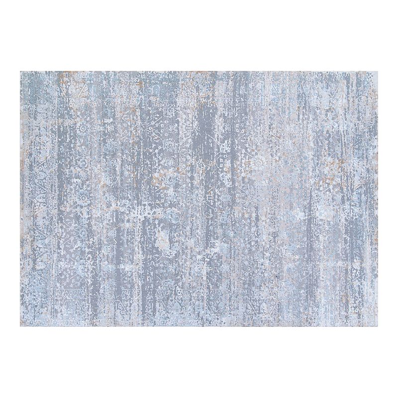 Couristan Europa Elara Area Rug, Grey, 8X11 Ft