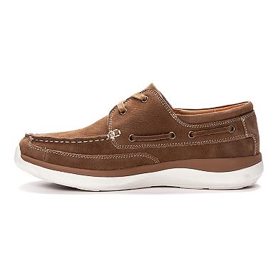Propet Pomeroy Men's Leather Boat Shoes