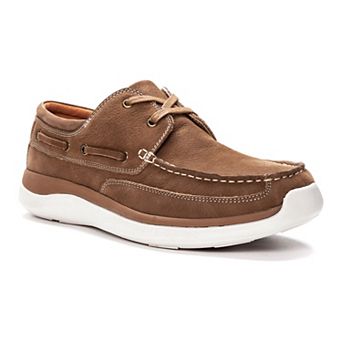 Propet Pomeroy Men's Leather Boat Shoes