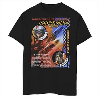 Boys 6-20 Star Wars Jabba Presents Podracing Poster Graphic Tee