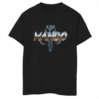 Boys 6-20 Star Wars Mando Chrome Graphic Tee