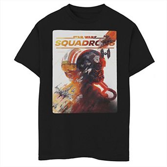 Boys 8-20 Star Wars: Squadrons Rebel & Empire Poster Graphic Tee