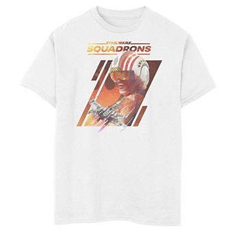 Boys 8-20 Star Wars: Squadrons Rebel X-Wing Panels Graphic Tee