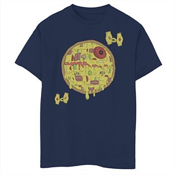 Boys 6-20 Star Wars Death Star Pizza Graphic Tee