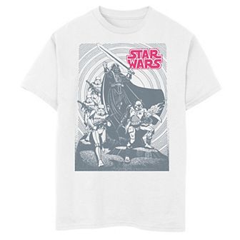 Boys 8-20 Star Wars Darth Vader Empire Poster Graphic Tee