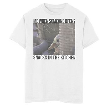 Boys 8-20 Star Wars Hears Snacks Graphic Tee