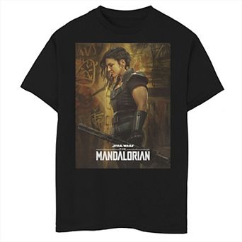 Boys 6-20 Star Wars: The Mandalorian Season 2 Cara Dune Poster Graphic Tee