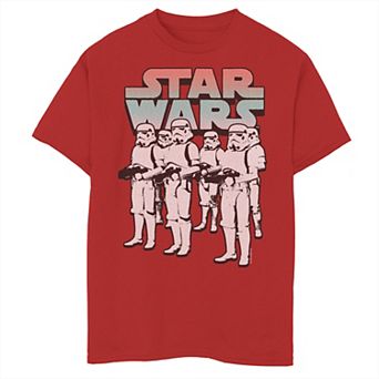 Boys 8-20 Star Wars Marching Orders Group Shot Graphic Tee