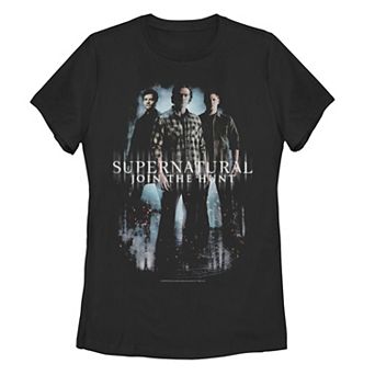 Juniors' Supernatural Trio Poster Tee