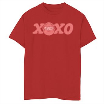 Boys 8-20 Star Wars: The Mandalorian The Child aka Baby Yoda Valentine's Day xoxo Graphic Tee