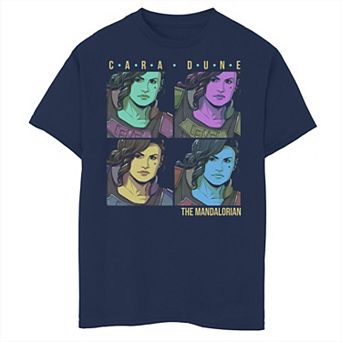 Boys 8-20 Star Wars The Mandalorian Cara Dune Box up Graphic Tee