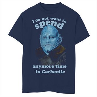 Boys 6-20 Star Wars: The Mandalorian Mythrol No More Carbonite R12 Graphic Tee
