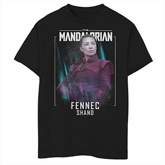 Boys 6-20 Star Wars: The Mandalorian Fennec Shand Poster R16 Graphic Tee