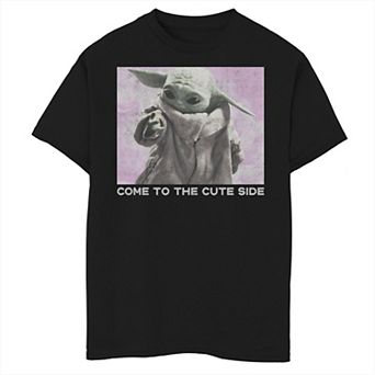 Boys 6-20 Star Wars The Mandalorian Cute Side Photo Graphic Tee